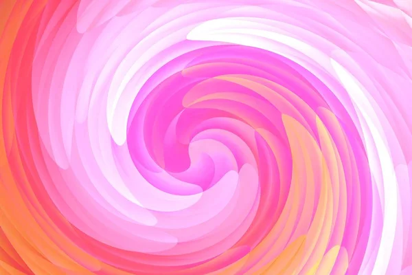Absztrakt rózsaszín és narancssárga whirlpool mintás háttérrel. — Stock Fotó