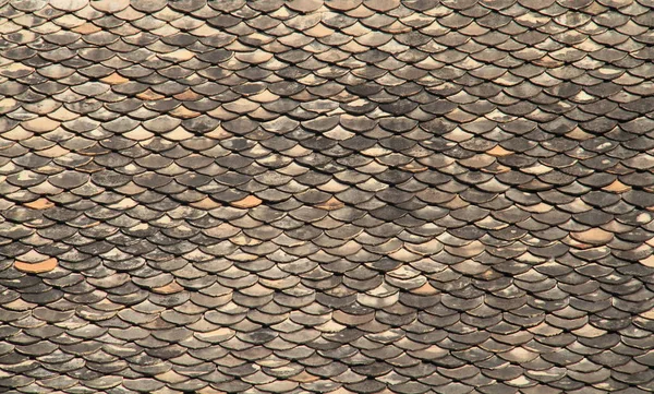 Abstrakt von alten Dachziegeln Hintergrund — Stockfoto