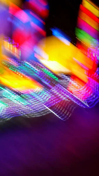 Fondo de difuminación de movimiento abstracto de luz multicolor — Foto de Stock