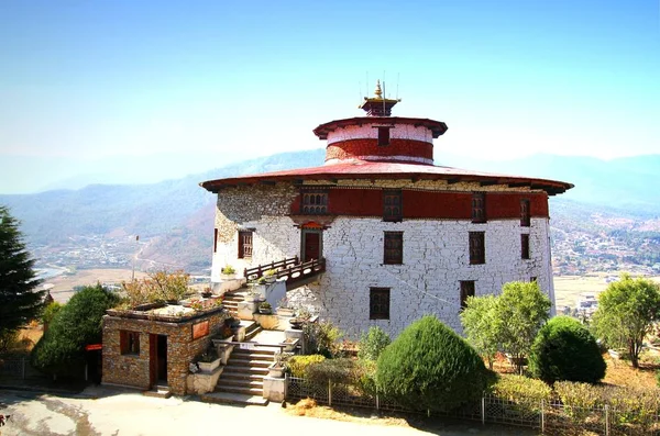 Ta Dzong, Paro, Bhu eski başkenti Bhutan Ulusal Müzesi
