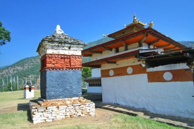 Chimi Lakhang veya Lhakhang, melodi Tapınağı, Budist manastırda Pu