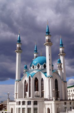 Kazan Kremlin kul Şerif Camii. Tataristan Cumhuriyeti. Rusya.