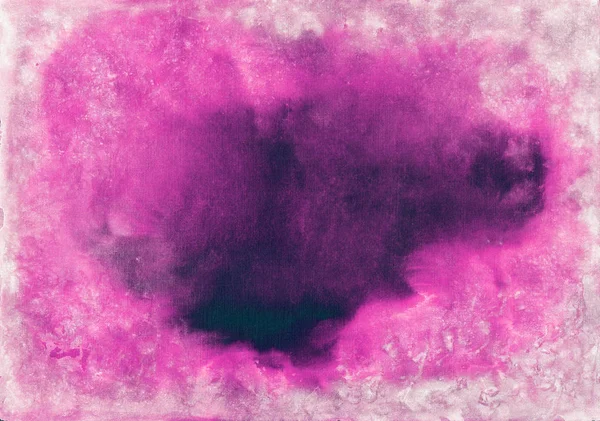 Абстрактна рожева та фіолетова акварельна текстура ручної роботи. Фон для дизайну — стокове фото