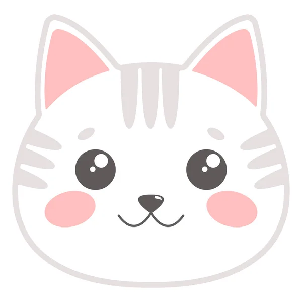 Collection of Cute cat cartoon face design icon. Cute cat cartoon face  vector illustration. 6792766 Vector Art at Vecteezy