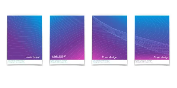 Abstract brochure design templates collection. Book design, blank, print design, journal. Brochure template. Layout vector template in A5 size