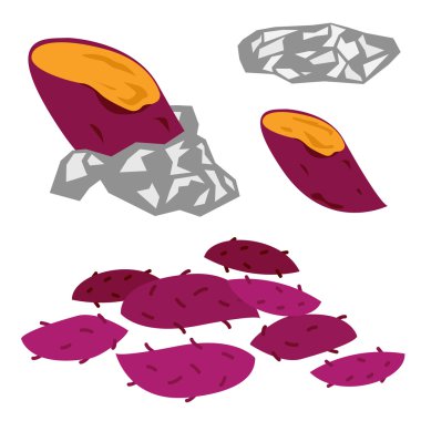 Download Roasted Sweet Potato Free Vector Eps Cdr Ai Svg Vector Illustration Graphic Art