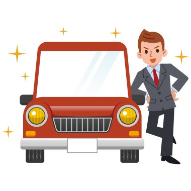 Yeni bir araba satın işadamı