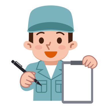 İş elbiseleri sözümüzün belgeler için beklemek