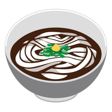Resimde Udon erişte