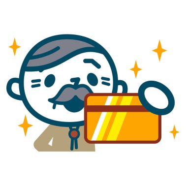 Erkekler gold kartlar ile