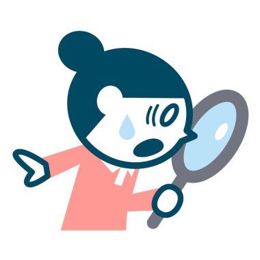 Genç Bayan Büyüteç arıyorum