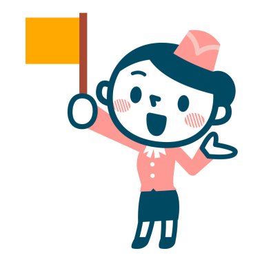 Bu genç hanımın otobüs Kılavuzu