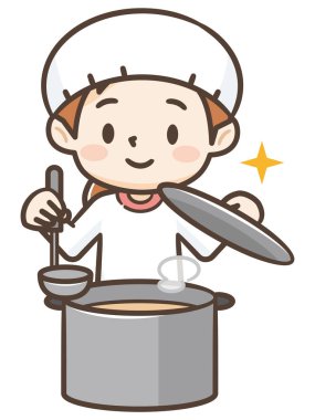 Görevdeki öğle yemeğinin resmi.