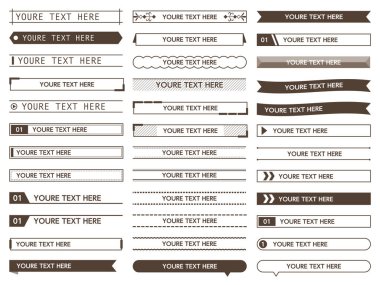 Başlık İndeksi Tmplete Kümesi