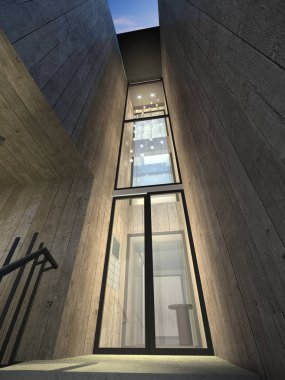  3d Bina dış açık oluşturma