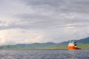 Cennet adası El Nido, Palawan, Filipinler.