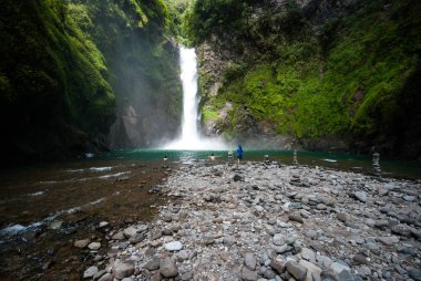 Tappiya Şelalesi, Batad, Banaue, Ifugao, Filipinler
