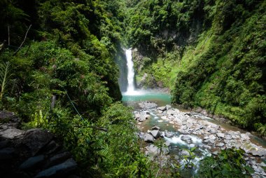 Tappiya Şelalesi, Batad, Banaue, Ifugao, Filipinler