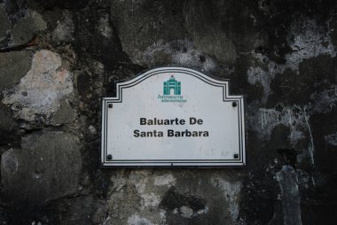 Baluarte de Santa Barbara, Intramuros, Manila, Filipinler.