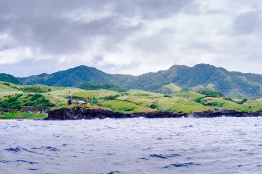 Sabtang deniz feneri, Batanes, Filipinler.