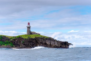 Sabtang deniz feneri, Batanes, Filipinler.