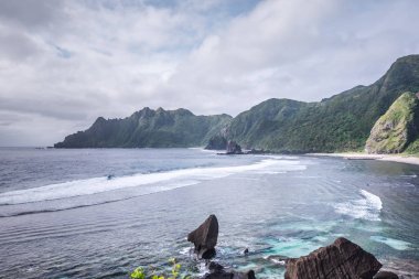Heritage village in Chavayan, Sabtang, Batanes, Filipinler yol.
