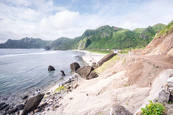 Heritage Village Chavayan Sabtang Batanes Filipinler Yol — Stok fotoğraf