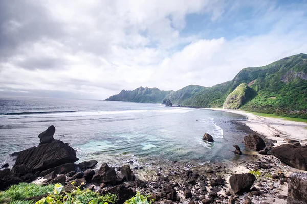 Camino Pueblo Histórico Chavayan Sabtang Batanes Filipinas — Foto de Stock