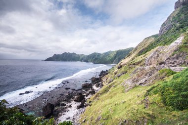 Heritage village in Chavayan, Sabtang, Batanes, Filipinler yol.