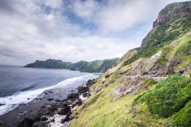 Heritage village in Chavayan, Sabtang, Batanes, Filipinler yol.