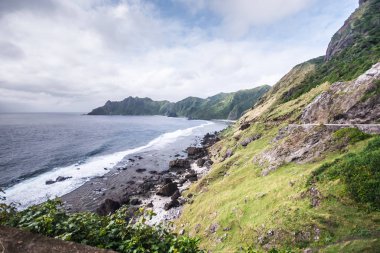 Heritage village in Chavayan, Sabtang, Batanes, Filipinler yol.