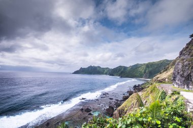 Heritage village in Chavayan, Sabtang, Batanes, Filipinler yol.