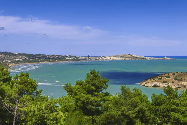 Plage Sable Typique Gargano — Photo