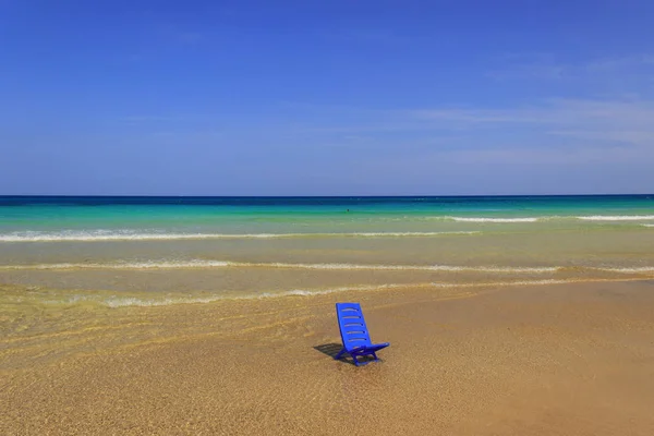 Verano Realx Playa Lugar Sol Costa Arenosa Más Hermosa Apulia — Foto de Stock