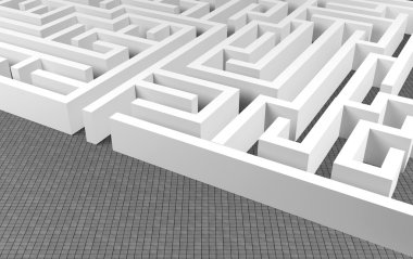 Labirent arka plan, karmaşık problem çözme kavramı