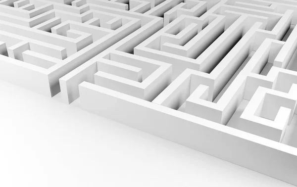 Maze background, complex problem solving concept — Stock Photo, Image