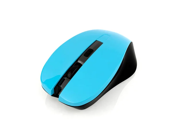 Mouse wireless isolato su sfondo bianco — Foto Stock