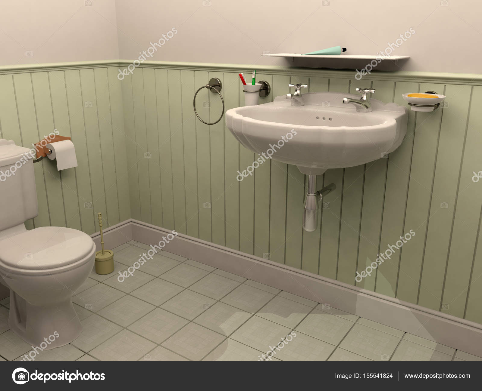 Interior de cuarto de aseo con lavabo — Foto de stock © geerati ... Interior de cuarto de aseo con lavabo — Foto de stock © geerati ...