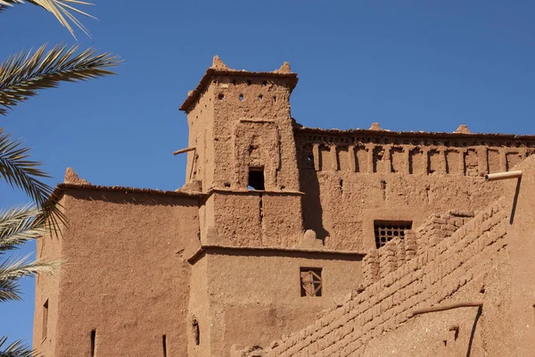 詳細,モロッコの粘土AitベンHaddouのカスバ — ストック写真