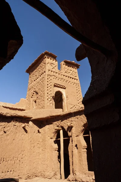 詳細,モロッコの粘土AitベンHaddouのカスバ — ストック写真