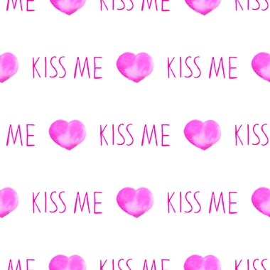 Suluboya kusursuz desen.