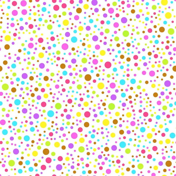 Cercle motif sans couture coloré — Image vectorielle