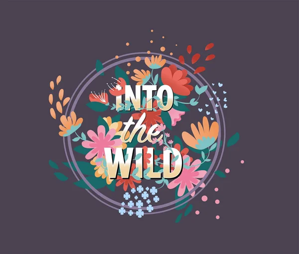 Çiçek tipografisi beyaz arkaplanda izole.