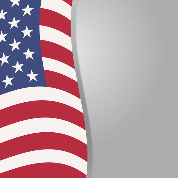 Día de los Veteranos. Honrando a todos los que sirvieron. Vector del Día de los Veteranos. Ilustración del Día de los Veteranos. Bandera de EE.UU. en segundo plano. Estrellas en la bandera. Bandera americana. Bandera de América — Archivo Imágenes Vectoriales