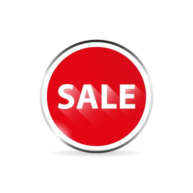 Bir beyaz arka plan vektör illüstrasyon izole siyah Cuma satış Etiketler banner