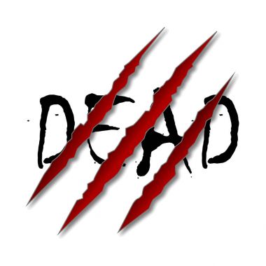 Pençe sıfırdan işareti. Ayı ya da Kaplan pençesi sıfırdan kanlı izleme pençe. Rendelenmiş kağıt. Beyaz arka plan üzerinde izole kan. Korku korkunç kan vektör