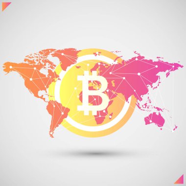 Bitcoin dünya çapında küresel yayılması ile