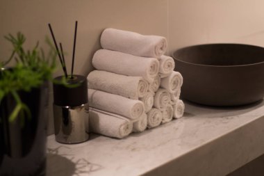 Spa uygulamaları için havlu