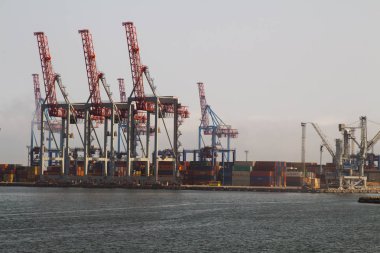 Gemi Liman Panoraması vinç