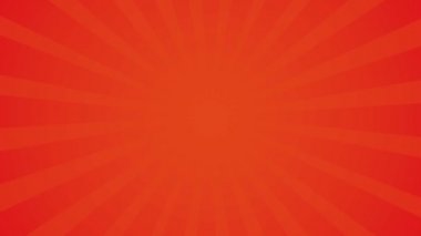 Pop-art tarzı video içerisindeki Retro vintage ışınları arka planı